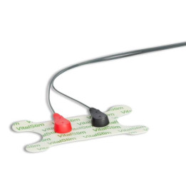 Electrodos pediátricos VitalStim 1 sobre
